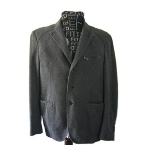 Fay Size 52 XL Button Up Coat Jacket Made In Italy Old Money Luxury Blazer Men's